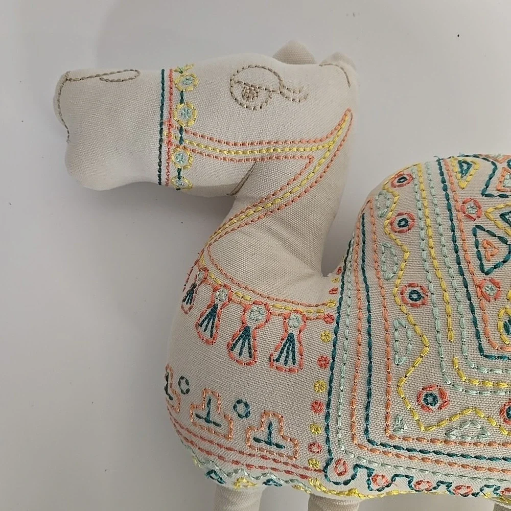 Embroidered Camel‎ Throw Pillow Tan From Pillowfort 15